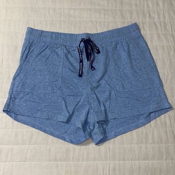 Life is Good TAKE IT OUTSIDE Blue 2 Piece Sleep Shirt & Shorts PJ Set - Picture 15 of 16